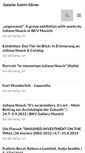 Mobile Screenshot of galerie-eitner.com